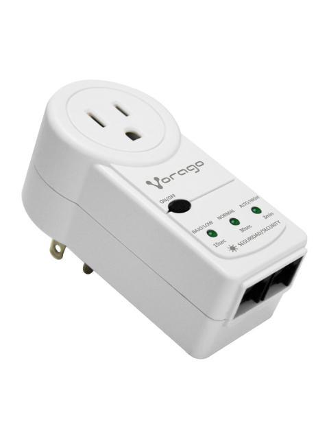 VORAGO SUPRESOR DE PICOS AVR-300 1 CONTACTO 2X RJ-45-RJ-11 900 JOULES