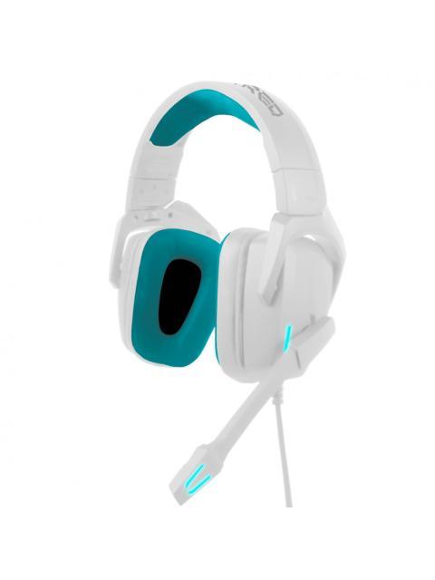 VORTRED AUDIFONOS GAMER CLOUD PASS 7.1 ALAMBRICO 2.2 METROS USB BLANCO-AZUL