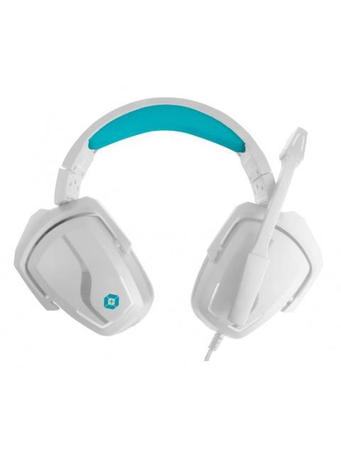 VORTRED AUDIFONOS GAMER CLOUD PASS 7.1 ALAMBRICO 2.2 METROS USB BLANCO-AZUL