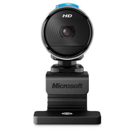 MICROSOFT LIFECAM STUDIO CON MICROFONO 5MP 1920 X 1080 PIXELES USB 2.0 NEGRO-PLATA