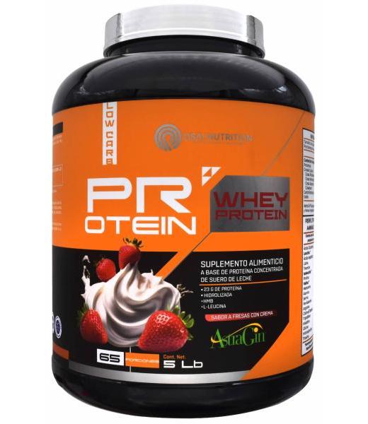 WHEY PROTEIN HMB LECINA ASTRAGIN SAB FRESAS CON CREMA 5 LB OSAI N