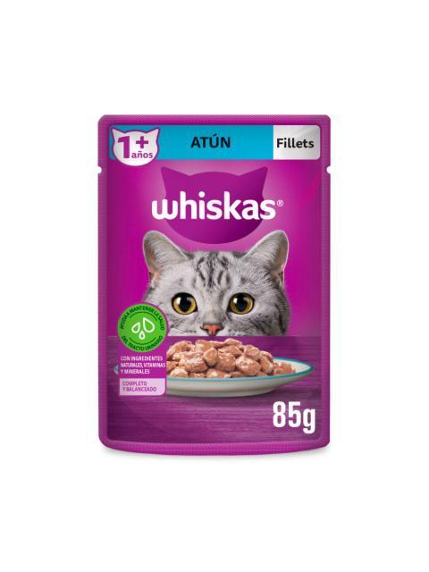 WHISKAS FILLETS ATUN SOBRE DE 85 GR