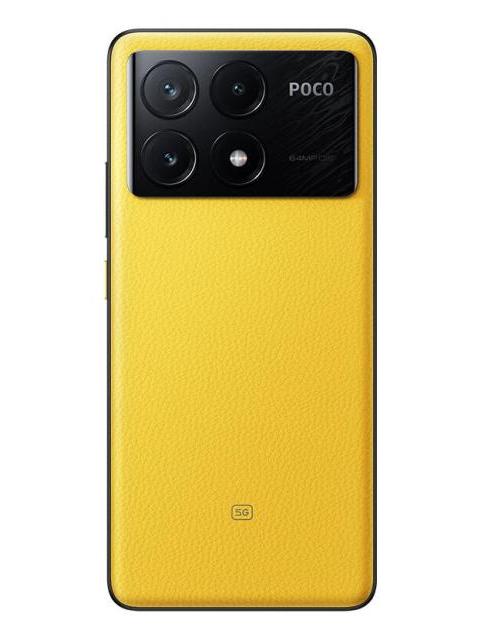 XIAOMI POCO X6 PRO 5G DUAL SIM NFC 512 GB 12 GB RAM MTK D830 COLOR AMARILLO