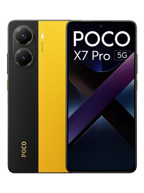 XIAOMI POCO X7 PRO 5G 256GB AMARILLO 12RAM 50MPX