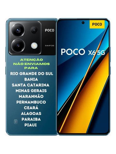 XIAOMI POCOPHONE POCO X6 5G DUAL SIM 256 GB AZUL 12 GB RAM