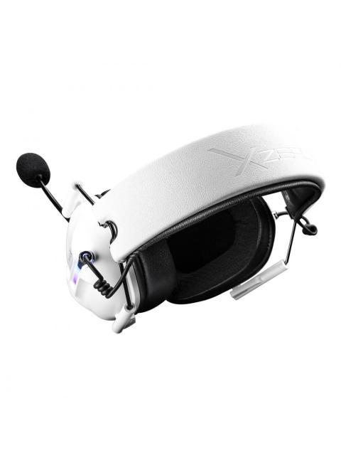 XZEAL AUDIFONOS GAMER CON MICROFONO XZ-7010 ALAMBRICO 1.8 METROS BLANCO