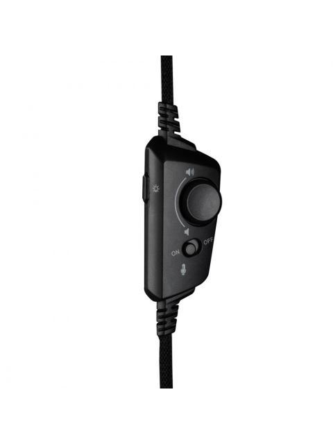 XZEAL AUDIFONOS GAMER CON MICROFONO XZ-7010 ALAMBRICO 1.8 METROS NEGRO