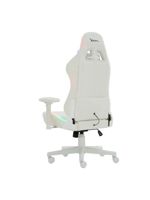 XZEAL SILLA GAMER RGB XZ15 HASTA 150KG BLANCO