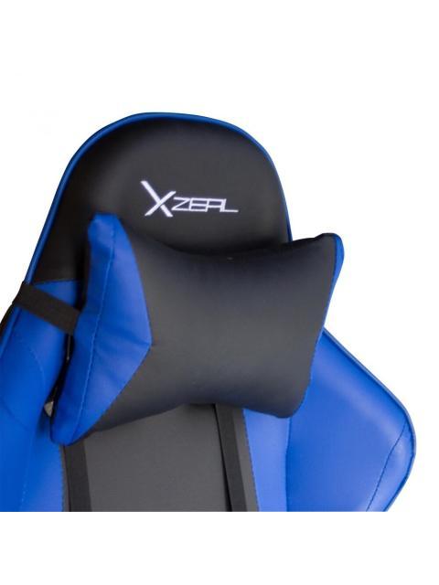 XZEAL SILLA GAMER XZ05 HASTA 115KG NEGRO-AZUL