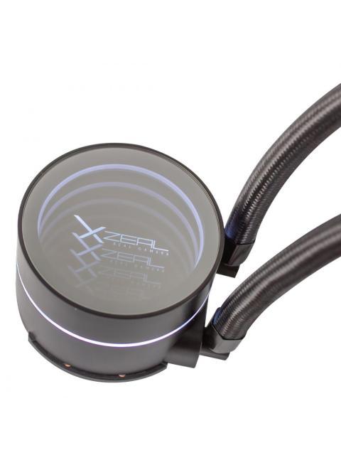 XZEAL XZ409 ENFRIAMIENTO LIQUIDO PARA CPU 1X 120MM 800 - 2200RPM NEGRO - ¡COMPRA Y RECIBE $50 DE SALDO DE REGALO EN TU PROXIMA COMPRA!