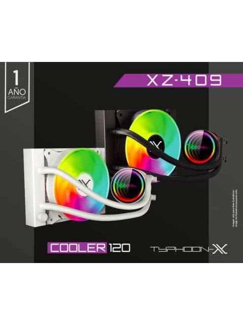 XZEAL XZ409 ENFRIAMIENTO LIQUIDO PARA CPU 1X 120MM 800 - 2200RPM NEGRO - ¡COMPRA Y RECIBE $50 DE SALDO DE REGALO EN TU PROXIMA COMPRA!