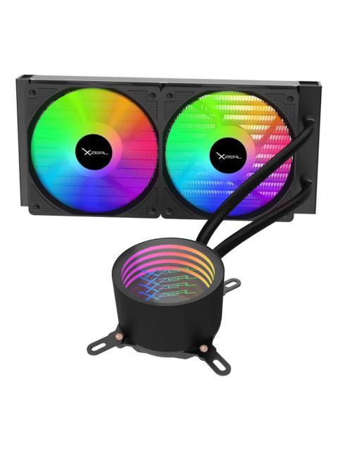 XZEAL XZ410 ENFRIAMIENTO LIQUIDO PARA CPU 2X 120MM 500-2000RPM
