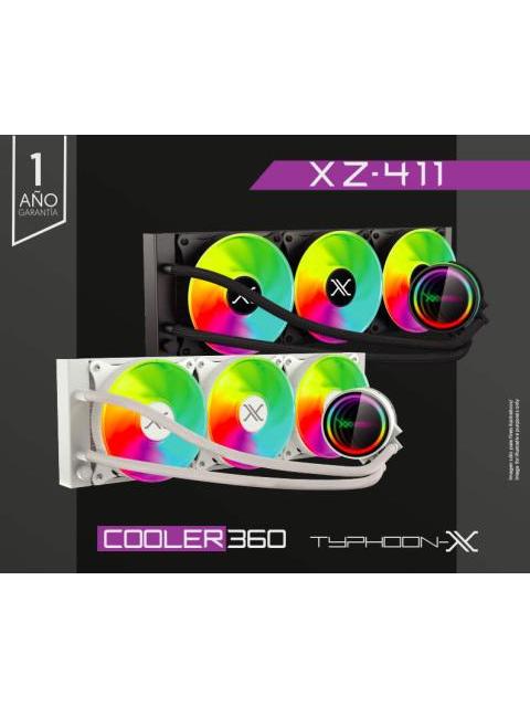 XZEAL XZ411 ENFRIAMIENTO LIQUIDO PARA CPU 3X 120MM 800 - 2200RPM NEGRO - ¡COMPRA Y RECIBE $100 DE SALDO DE REGALO EN TU PROXIMA COMPRA!