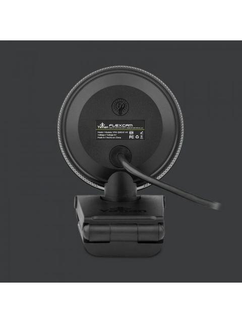 YEYIAN CAMARA FLEXCAM PARA STREAMING CON ILUMINACION MIXTA Y CONTROL REMOTO 2K 2560X1440P A 30 FPS COD H.264 Y 265 CON MIC MOD. YPWQHDAFM1
