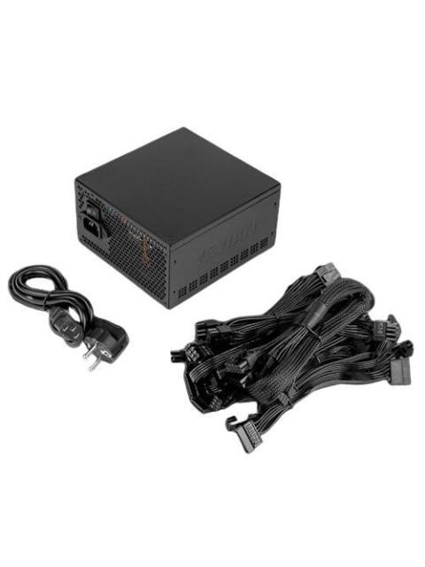 YEYIAN FUENTE DE PODER PEGASUS ATX 3.0 1000W 80+ PLATINO PCIE GEN5 PROTECCION OCP-OVP-UV-SCP-OTP-OLP VENTILADOR DINAMICO 140MM YFP1K03101