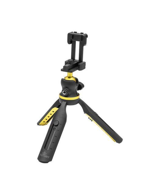 YEYIAN TRIPODE PORTATIL GLITNIR MASTER AJUSTABLES 5 NIVS COMP DIFERENTES DISPOSITIVOS INC MONTURA PARA SMATPHONES PLASTUICO ABS YSSSWFL01BL