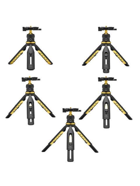 YEYIAN TRIPODE PORTATIL GLITNIR MASTER AJUSTABLES 5 NIVS COMP DIFERENTES DISPOSITIVOS INC MONTURA PARA SMATPHONES PLASTUICO ABS YSSSWFL01BL