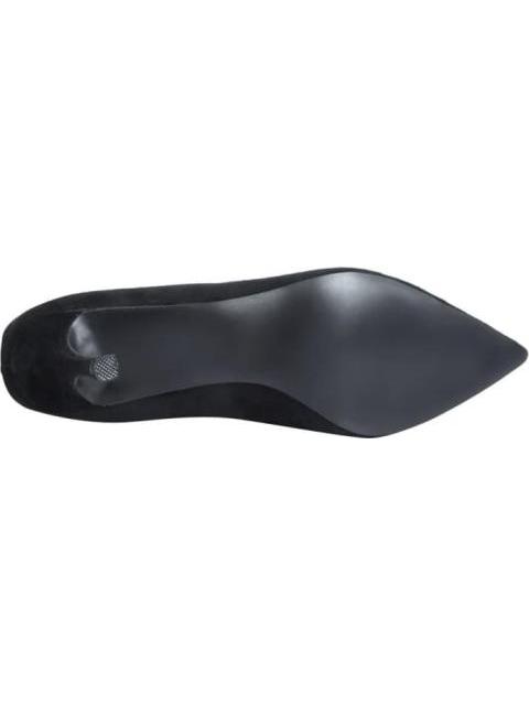 ZAPATILLA ANTE TACON BAJO NEGRO YAELI