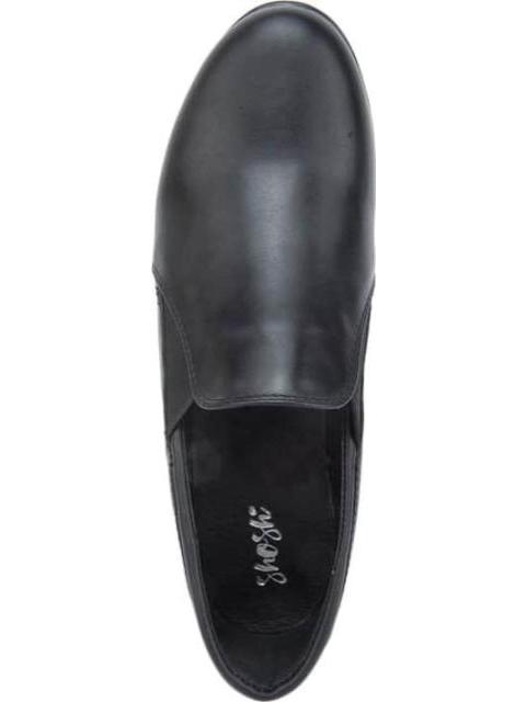 ZAPATILLA CON ELASTICO NEGRO SHOSH