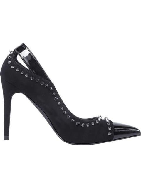 ZAPATILLA CON ESTOPEROLES TACON ALTO NEGRO BELINDA PEREGRIN