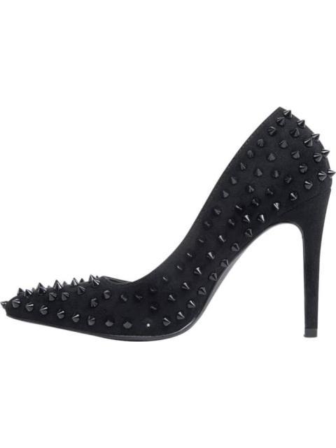 ZAPATILLA CON ESTOPEROLES TACON ALTO NEGRO THALIA SODI
