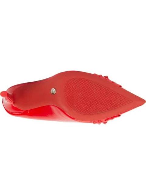 ZAPATILLA CON ESTOPEROLES TACON ALTO ROJO BELINDA PEREGRIN
