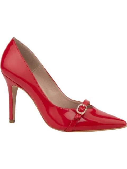 ZAPATILLA CON HEBILLA ROJO MOLTO BELLO