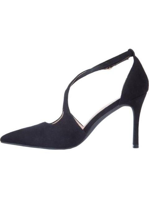 ZAPATILLA CON LATIGO EN EMPEINE NEGRO YAELI FASHION