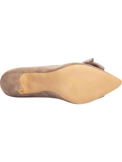 ZAPATILLA CON MOÑO AVENA YAELI FASHION