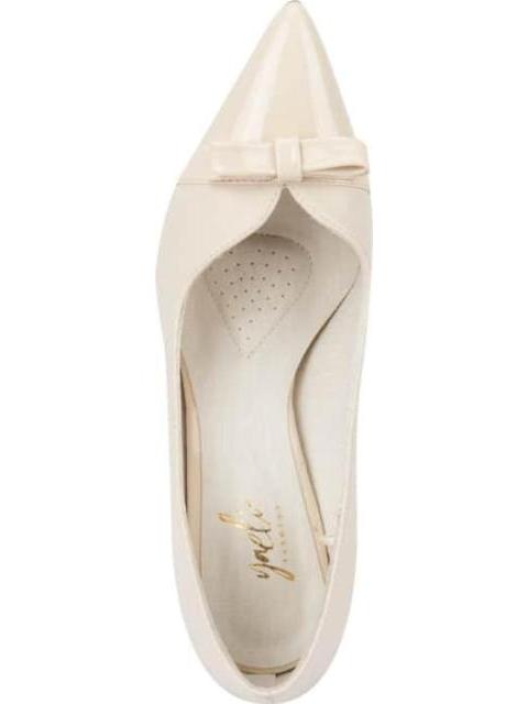ZAPATILLA CON MOÑO BEIGE/HUESO YAELI FASHION