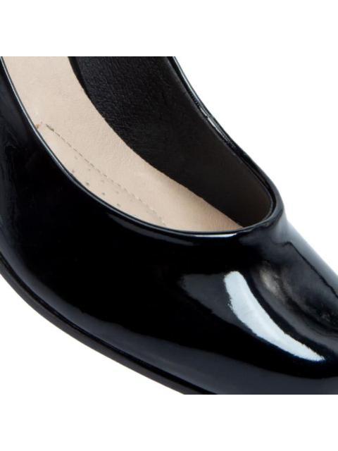 ZAPATILLA DE CHAROL NEGRO SHOSH