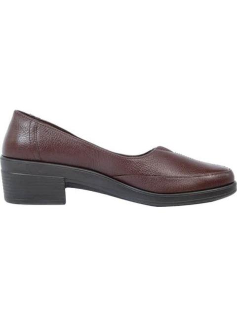 ZAPATILLA DE PIEL CAFE FLEXI