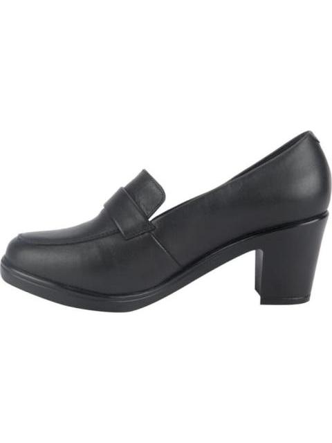 ZAPATILLA DE PIEL NEGRO VICENZA