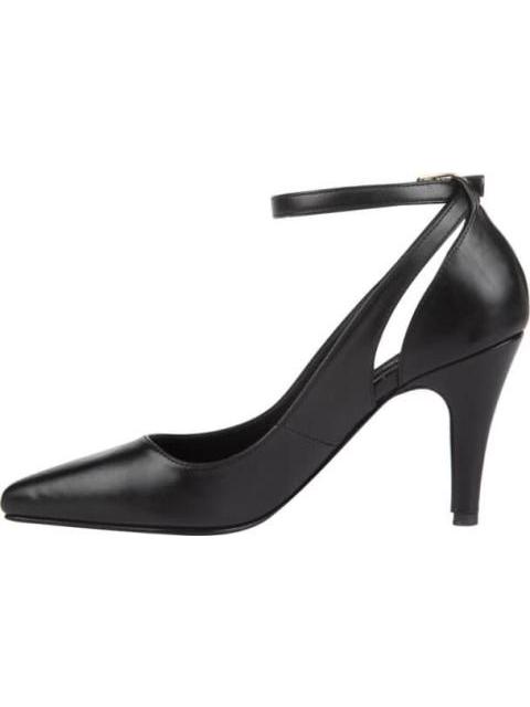 ZAPATILLA DE PIEL CON PULSERA NEGRO CHOPPARD