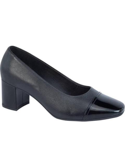ZAPATILLA DE PIEL NEGRO FLEXI