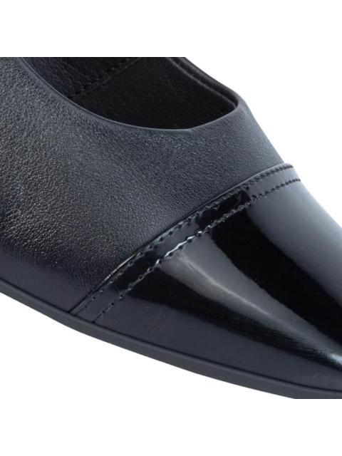 ZAPATILLA DE PIEL NEGRO FLEXI