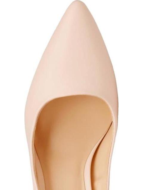 ZAPATILLA DESTALONA TACON ASIMETRICO NUDE YAELI FASHION