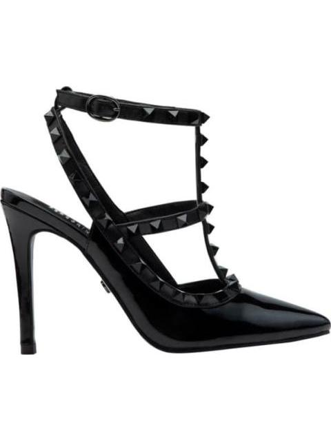 ZAPATILLA DESTALONADA CON ESTOPEROLES NEGRO BELINDA PEREGRIN