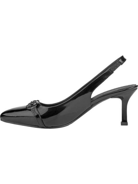 ZAPATILLA DESTALONADA CON HERRAJE NEGRO YAELI FASHION