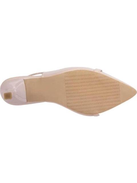 ZAPATILLA DESTALONADA CON HERRAJE NUDE YAELI FASHION
