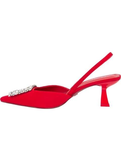 ZAPATILLA DESTALONADA CON HERRAJE ROJO BELINDA PEREGRIN