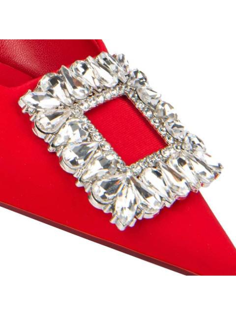 ZAPATILLA DESTALONADA CON HERRAJE ROJO BELINDA PEREGRIN