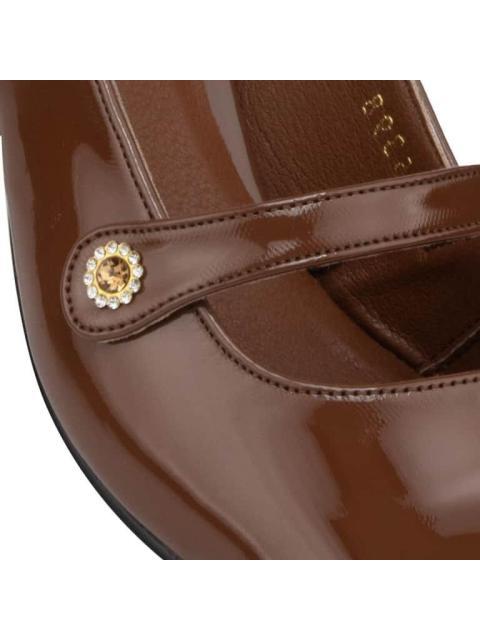 ZAPATILLA DESTALONADA CON LATIGO CAFE YAELI FASHION