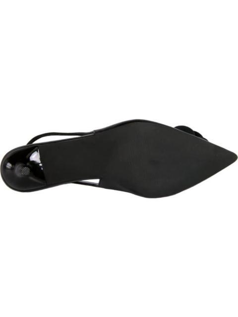 ZAPATILLA DESTALONADA FLOR NEGRO YAELI FASHION