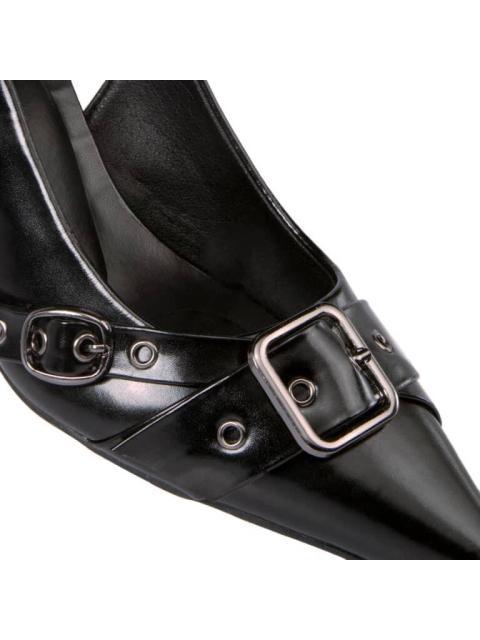 ZAPATILLA DESTALONADA HEBILLAS NEGRO YAELI FASHION