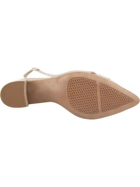 ZAPATILLA DESTALONADA LISA NUDE YAELI
