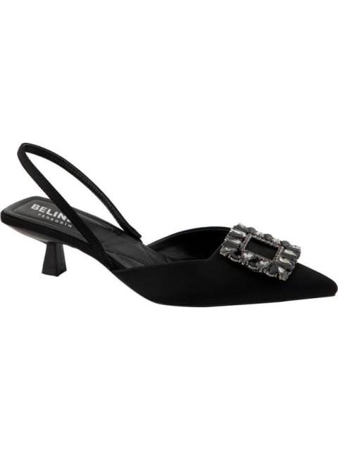 ZAPATILLA DESTALONADA TACON BAJO NEGRO BELINDA PEREGRIN