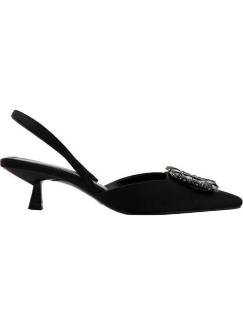 ZAPATILLA DESTALONADA TACON BAJO NEGRO BELINDA PEREGRIN