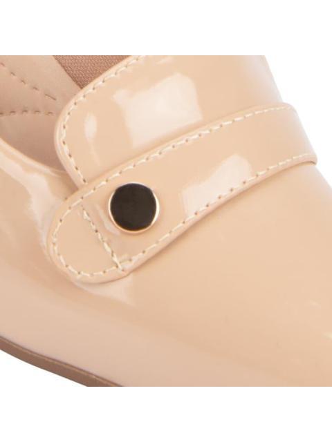 ZAPATILLA DESTALONOADA TACON ANCHO NUDE YAELI