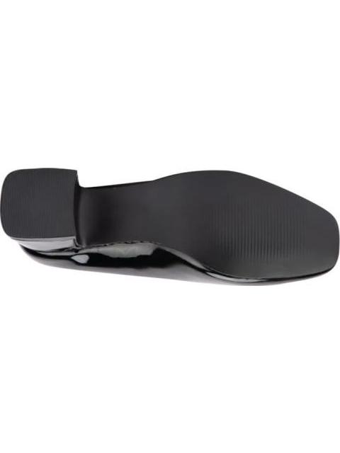 ZAPATILLA PUNTA CUADRADA NEGRO YAELI
